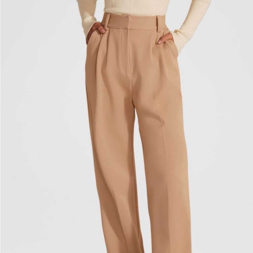 Elegant Tan Women's Pants